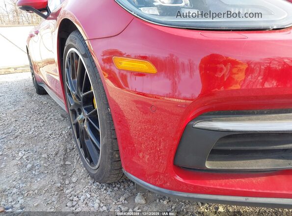 WP0AA2A74LL101831 2020 PORSCHE PANAMERA Red Դիմացի տեսք