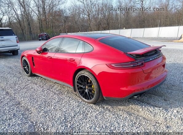WP0AA2A74LL101831 2020 PORSCHE PANAMERA Red Հետևի ձախ