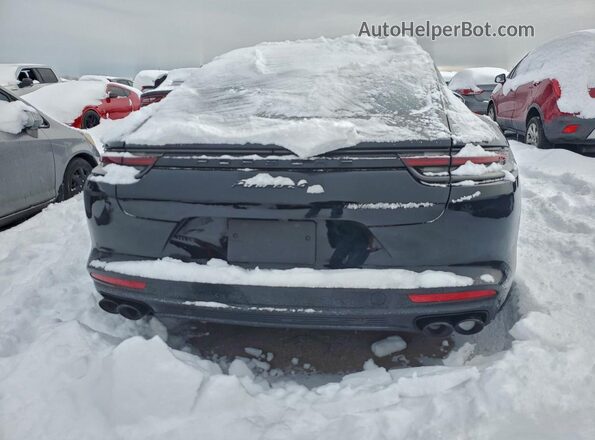 WP0AA2A75LL102132 2020 PORSCHE PANAMERA Black Вид ззаду