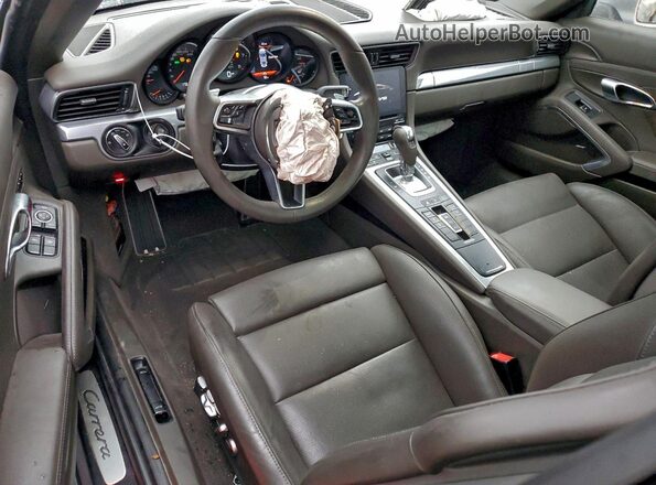 WP0AA2A95KS103156 2019 PORSCHE 911 Gray Vista del salpicadero
