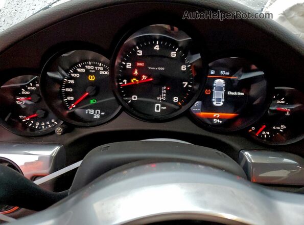 WP0AA2A95KS103156 2019 PORSCHE 911 Gray Vista del cuadro de instrumentos