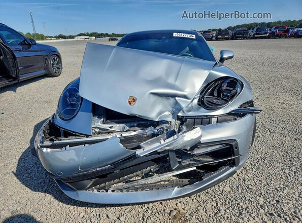 WP0AA2A95MS205589 2021 PORSCHE 911 Серебряный Вид спереди