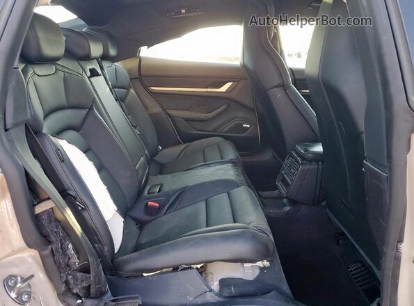 WP0AA2Y10MSA15346 2021 PORSCHE TAYCAN Желто-коричневый Вид задних сидений