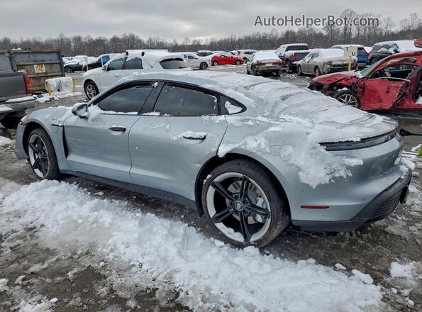 WP0AA2Y11RSA11474 2024 PORSCHE TAYCAN Silver Trasero izquierdo