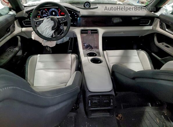 WP0AA2Y11SSA08693 2025 PORSCHE TAYCAN Blue Dashboard view