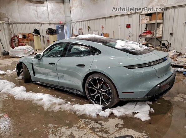 WP0AA2Y11SSA08693 2025 PORSCHE TAYCAN Blue Rear left