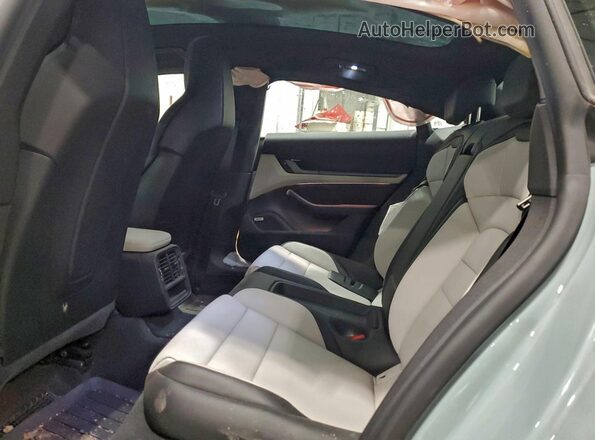 WP0AA2Y11SSA08693 2025 PORSCHE TAYCAN Blue Rear seats view