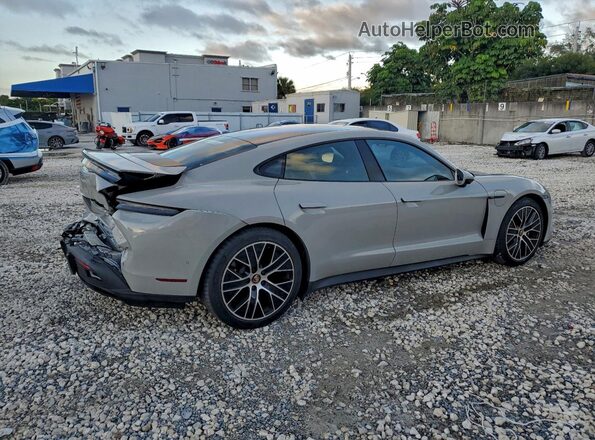 WP0AA2Y12NSA11834 2022 PORSCHE TAYCAN Silver Trasero derecho