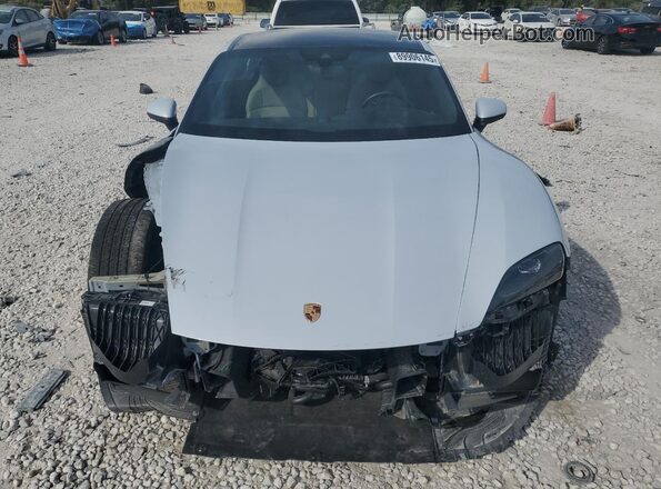 WP0AA2Y12SSA08203 2025 PORSCHE TAYCAN Gray Front view
