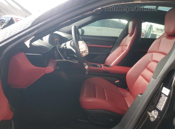 WP0AA2Y13MSA14806 2021 PORSCHE TAYCAN Black წინა სალონის ხედი