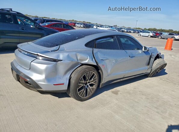 WP0AA2Y14MSA18606 2021 PORSCHE TAYCAN Silver უკანა მარჯვენა