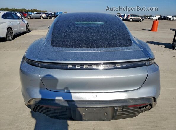 WP0AA2Y14MSA18606 2021 PORSCHE TAYCAN Silver უკანა ხედი