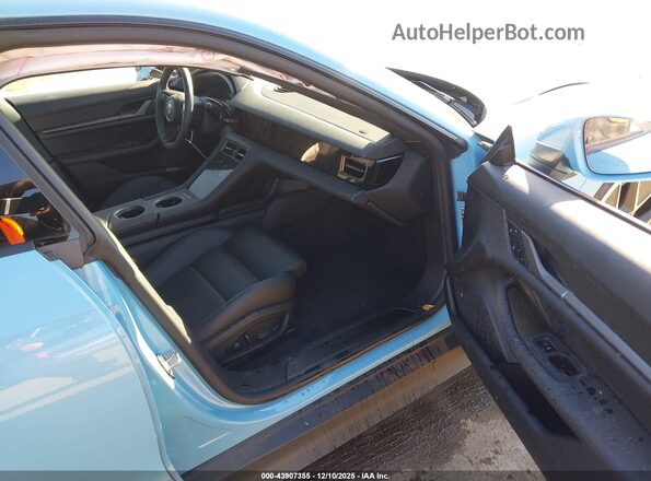 WP0AA2Y15SSA11600 2025 PORSCHE TAYCAN Blue წინა სალონის ხედი