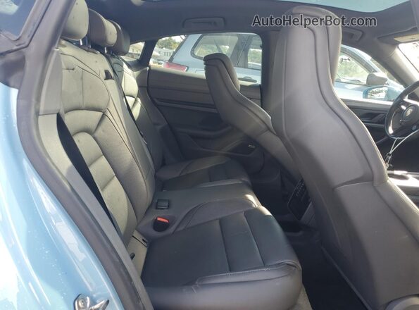 WP0AA2Y16MSA17943 2021 PORSCHE TAYCAN Blue Vista de los asientos traseros