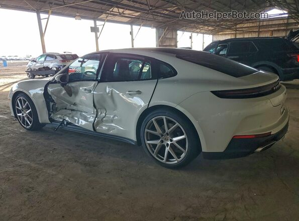 WP0AA2YA2SL002747 2025 PORSCHE PANAMERA White Հետևի ձախ
