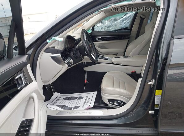 WP0AB2A74KL128183 2019 PORSCHE PANAMERA Dark Blue Vista interior delantera