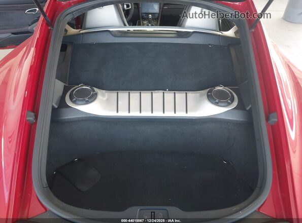 WP0AB2A83JS278458 2018 PORSCHE CAYMAN Red უკანა ხედი