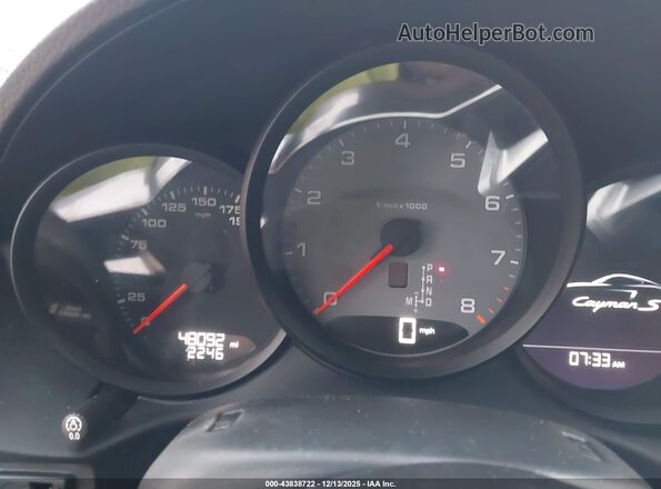 WP0AB2A83MS275208 2021 PORSCHE CAYMAN Red Вид задніх сидінь