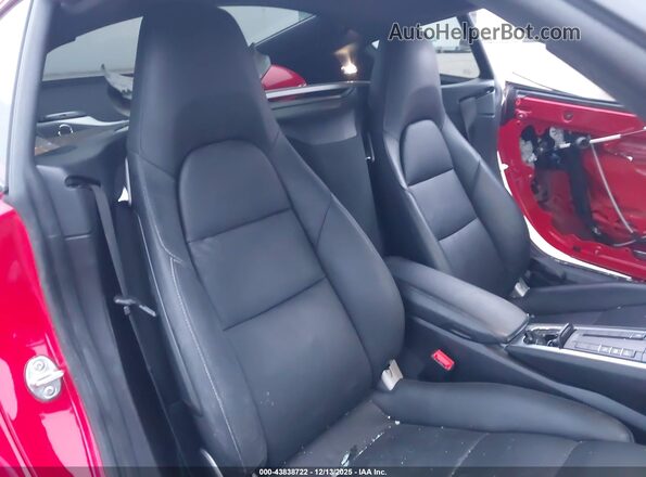 WP0AB2A83MS275208 2021 PORSCHE CAYMAN Red Вид наклейки з VIN-кодом