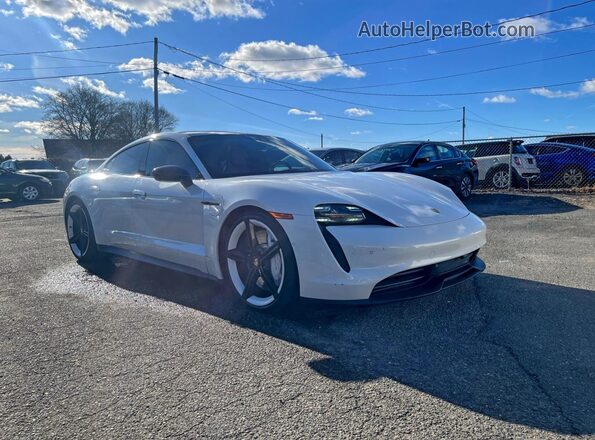 WP0AB2Y10LSA51789 2020 PORSCHE TAYCAN White Front right