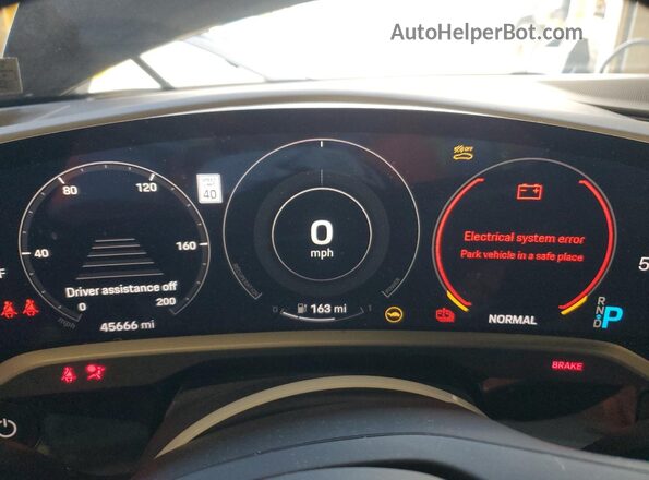 WP0AB2Y13LSA54282 2020 PORSCHE TAYCAN Черный Вид щитка приборов
