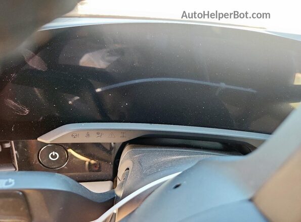 WP0AB2Y14LSA50998 2020 PORSCHE TAYCAN Red Instrument cluster view