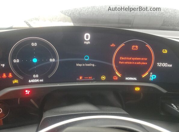 WP0AB2Y14LSA51780 2020 PORSCHE TAYCAN White Вид щитка приладів