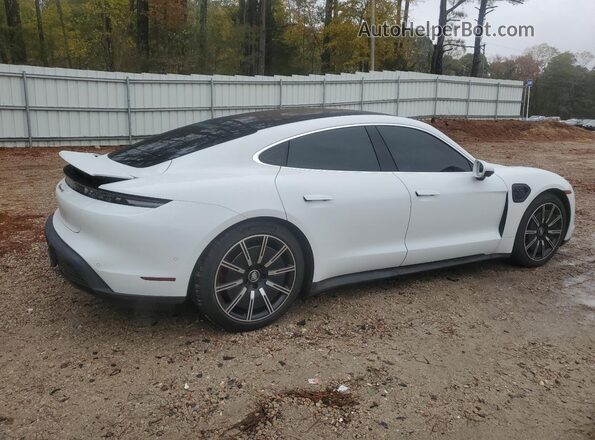 WP0AB2Y14LSA51780 2020 PORSCHE TAYCAN White Задня права чверть