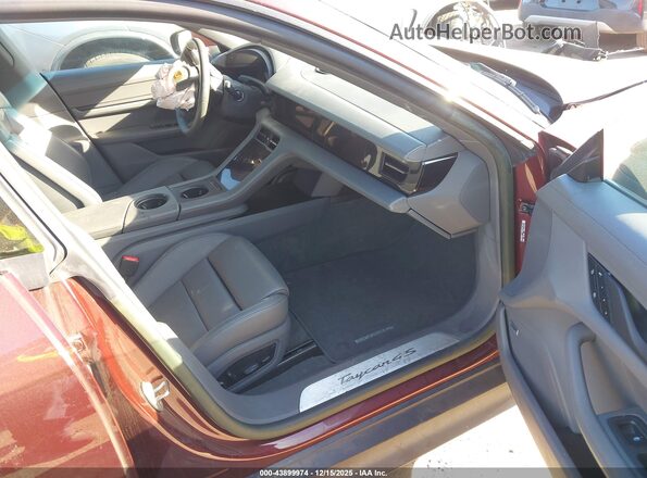 WP0AB2Y16NSA45160 2022 PORSCHE TAYCAN Maroon Սալոնի դիմացի տեսք