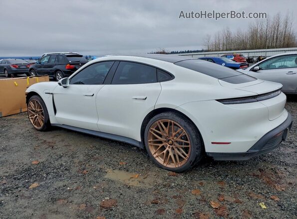 WP0AB2Y18LSA53306 2020 PORSCHE TAYCAN Белый Задняя левая четверть
