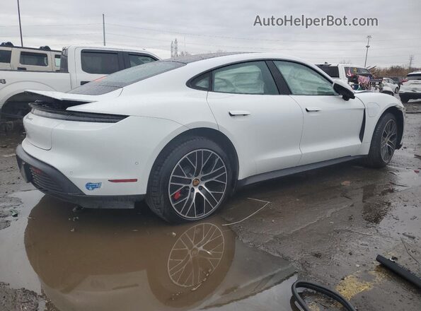 WP0AB2Y19LSA53962 2020 PORSCHE TAYCAN White უკანა მარჯვენა