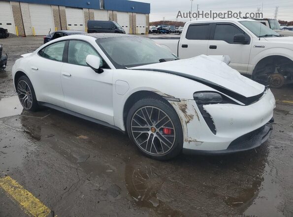 WP0AB2Y19LSA53962 2020 PORSCHE TAYCAN White წინა მარჯვენა