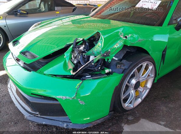 WP0AC2A93NS269531 2022 PORSCHE 911 Зеленый Вид спереди
