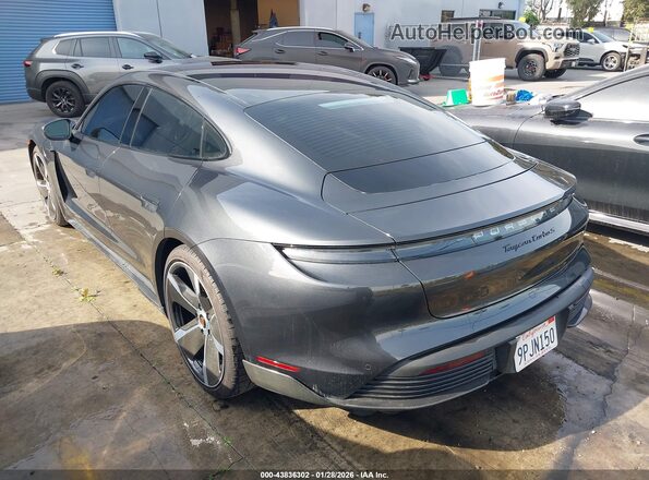 WP0AC2Y15MLA62053 2021 PORSCHE TAYCAN Black Հետևի ձախ