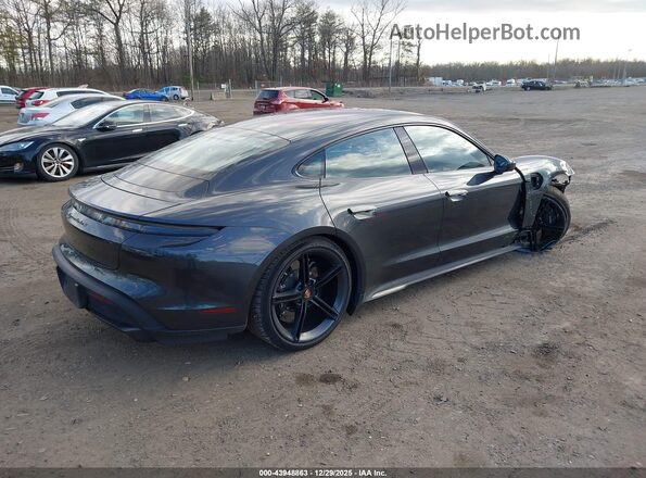 WP0AC2Y16MSA62441 2021 PORSCHE TAYCAN Black Հետևի աջ