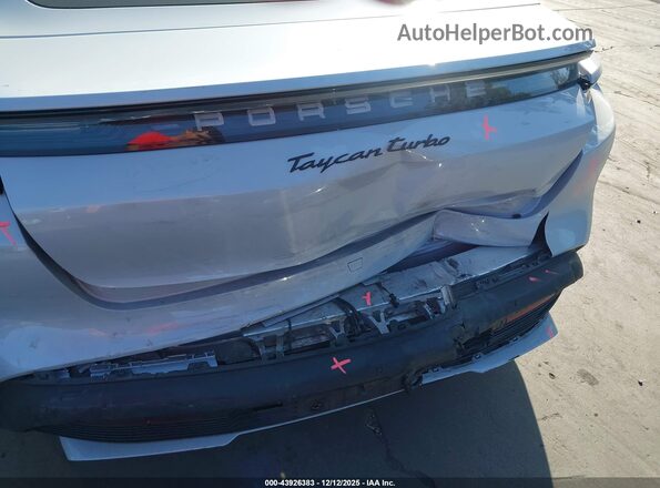 WP0AC2Y16NSA54499 2022 PORSCHE TAYCAN Gray წინა ხედი