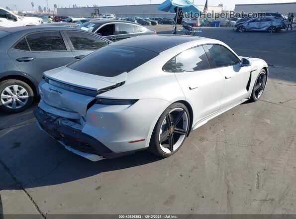 WP0AC2Y16NSA54499 2022 PORSCHE TAYCAN Gray უკანა მარჯვენა