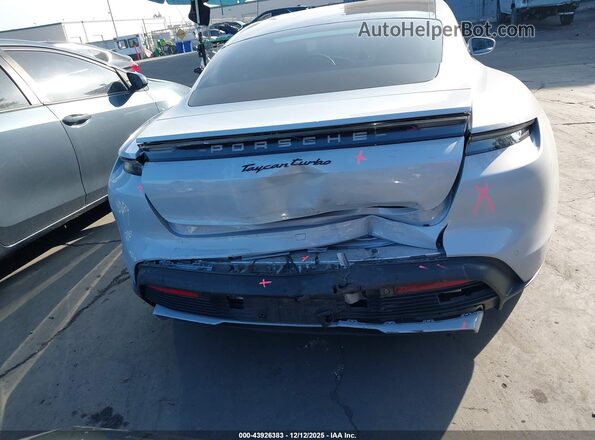 WP0AC2Y16NSA54499 2022 PORSCHE TAYCAN Gray 