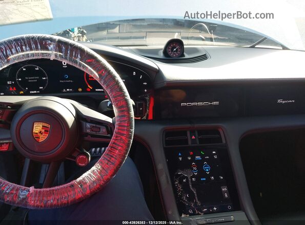 WP0AC2Y16NSA54499 2022 PORSCHE TAYCAN Gray 