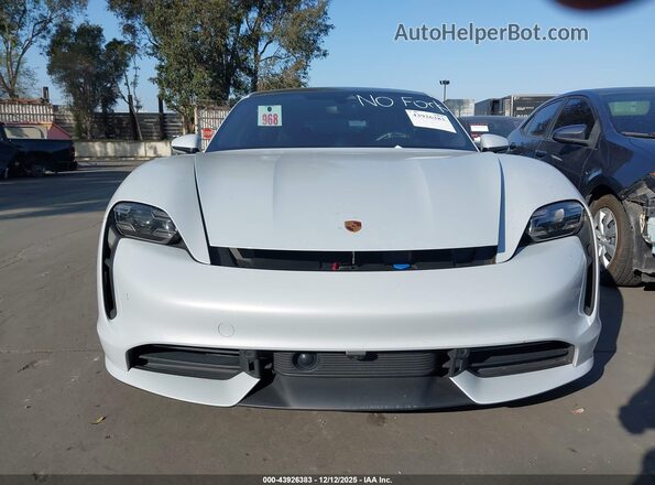 WP0AC2Y16NSA54499 2022 PORSCHE TAYCAN Gray უკანა სალონის ხედი