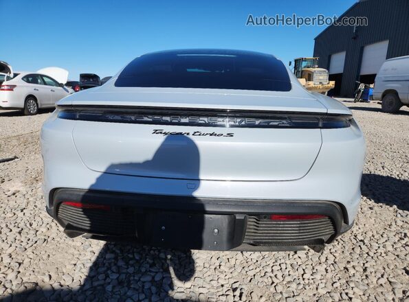 WP0AC2Y19PSA52054 2023 PORSCHE TAYCAN Silver Rear view