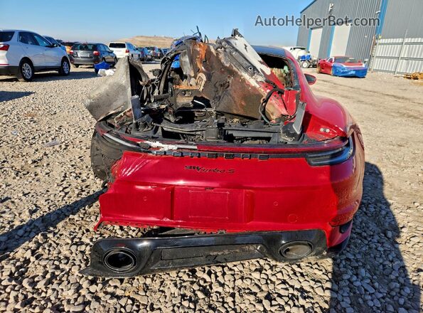 WP0AD2A91MS257387 2021 PORSCHE 911 Красный Вид сзади