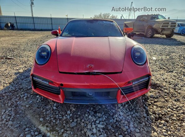 WP0AD2A91MS257387 2021 PORSCHE 911 Красный Вид спереди