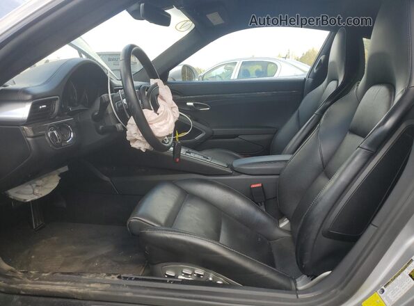 WP0AD2A95KS140361 2019 PORSCHE 911 Silver Вид салону спереду