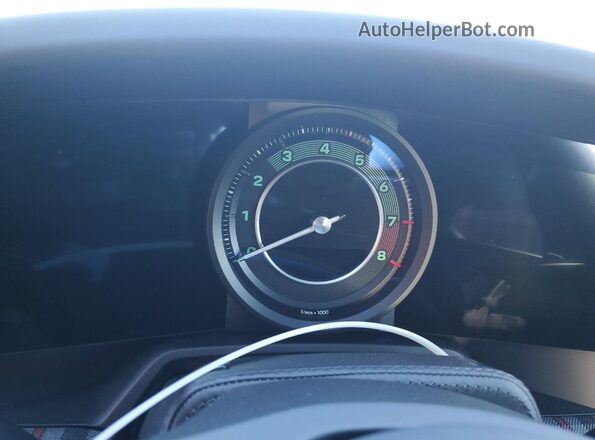 WP0AD2A98SS265323 2025 PORSCHE 911 Black Vista del cuadro de instrumentos
