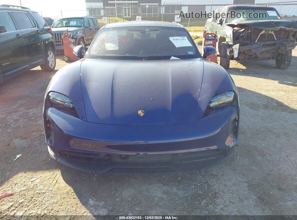 WP0AD2Y14PSA48460 2023 PORSCHE TAYCAN Blue Вид панелі приладів