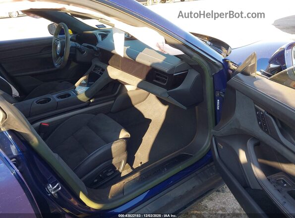 WP0AD2Y14PSA48460 2023 PORSCHE TAYCAN Blue Вид салону спереду