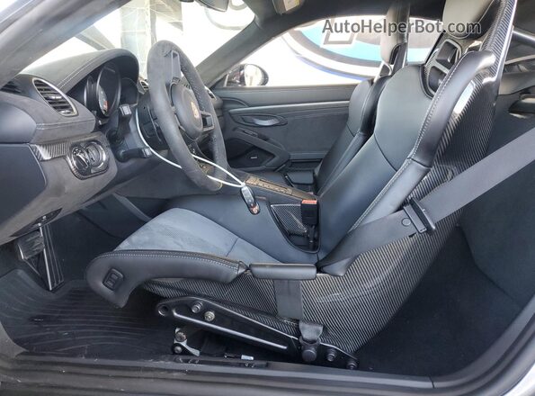 WP0AE2A82PS281240 2023 PORSCHE CAYMAN Silver Front interior view