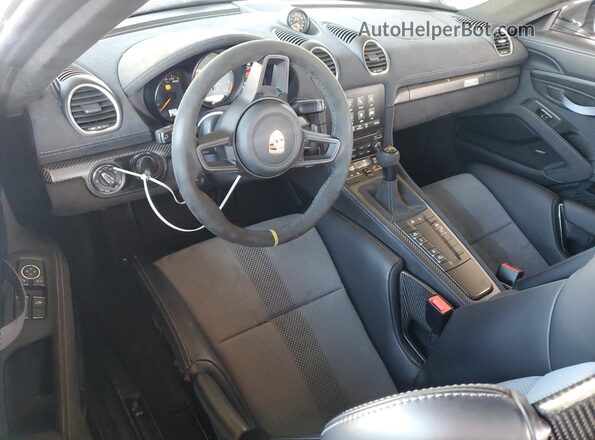 WP0AE2A82PS281240 2023 PORSCHE CAYMAN Silver Dashboard view