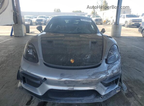 WP0AE2A82PS281240 2023 PORSCHE CAYMAN Silver Front view